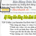 Bán Hàng Trên Youtube Toàn Tập