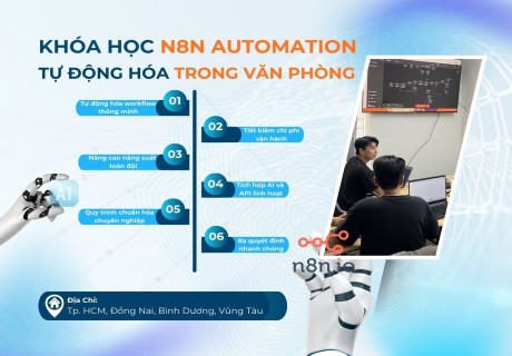 Khóa Học N8N Trong Văn Phòng – Ứng Dụng AI Agent Tối Ưu Công Việc Và Nâng Cao Hiệu Suất缩略图