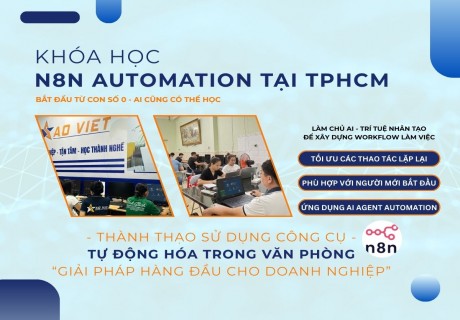 Khóa Học N8N Automation Trong Văn Phòng Tại TP.HCM – Tự Động Hóa Các Thao Tác Lặp Lại Trong Công Việc Doanh Nghiệp缩略图