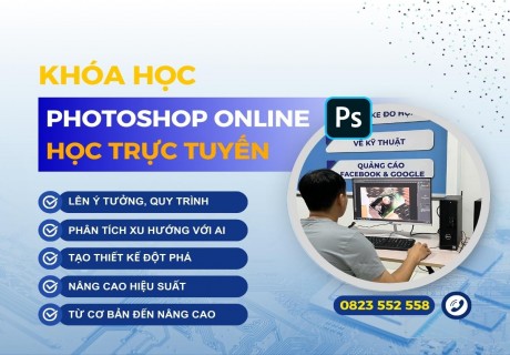 Khóa Học Photoshop Online – Lộ Trình Từ Cơ Bản Đến Nâng Cao, Giờ Học Linh Hoạt缩略图