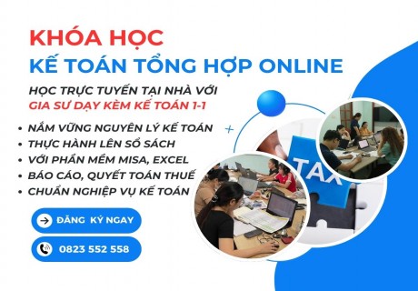 Khóa Học Kế Toán Tổng Hợp Online Cấp Tốc – Thực Hành Trên Sổ Sách, Chứng Từ Thực Tế缩略图