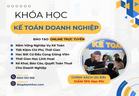 Khóa Học Kế Toán Doanh Nghiệp Online, Học Từ Xa – Thành Thạo Sổ Sách, Thuế Và Báo Cáo Tài Chính Cho Doanh Nghiệp缩略图