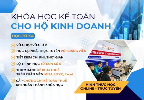 Khóa Học Kế Toán Hộ Kinh Doanh Trực Tuyến – Nắm Vững Cách Lập Sổ Sách, Kê Khai, Báo Cáo Thuế Đúng Quy Trình缩略图