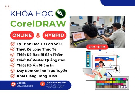 Khóa Học CorelDRAW Online – Thành Thạo Kỹ Năng Thiết Kế Logo, Poster, Banner Ngay Sau Khóa Học缩略图