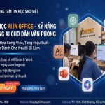 Khóa Học AI In Office – Tự Động Hóa Công Việc, Tăng Hiệu Suất Gấp 3 Lần Dành Cho Người Đi Làm