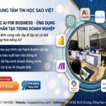 Khóa Học AI For Business – Giúp Doanh Nghiệp Tăng 10 Lần Hiệu Suất, Bứt Phá Doanh Thu Bằng AI
