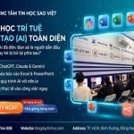 Khóa Học Trí tuệ Nhân tạo (AI) Toàn Diện – Làm Chủ Các Công Cụ AI, Giúp Bạn Tăng 150% Năng Suất Ngay Sau 1 Tuần