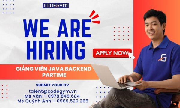 Tuyển dụng Giảng viên Java Backend Partime tháng 04缩略图