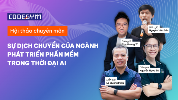 [HỘI THẢO CHUYÊN MÔN] Sự dịch chuyển của ngành phần mềm trong thời đại AI缩略图