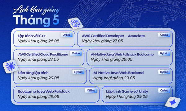 Lịch Khai Giảng Khóa Học Lập Trình Tháng 5/2026 Tại CodeGym缩略图