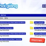 [THÔNG BÁO] Lịch Khai Giảng Các Khóa Học Lập Trình Tháng 6/2026 Tại CodeGym